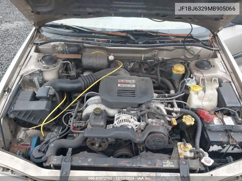 1991 Subaru Legacy L VIN: JF1BJ6329MB905066 Lot: 41072782