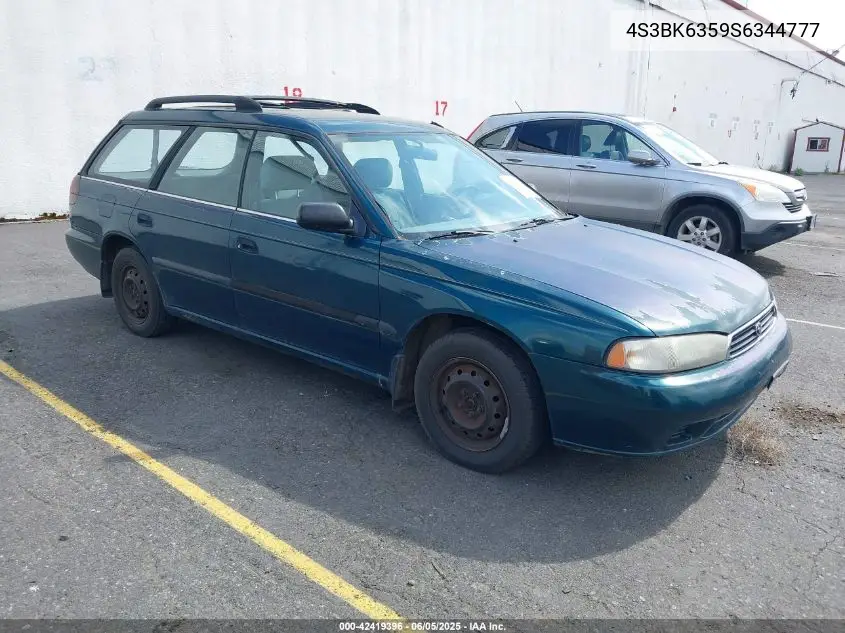1995 Subaru Legacy L/Outback VIN: 4S3BK6359S6344777 Lot: 42419396