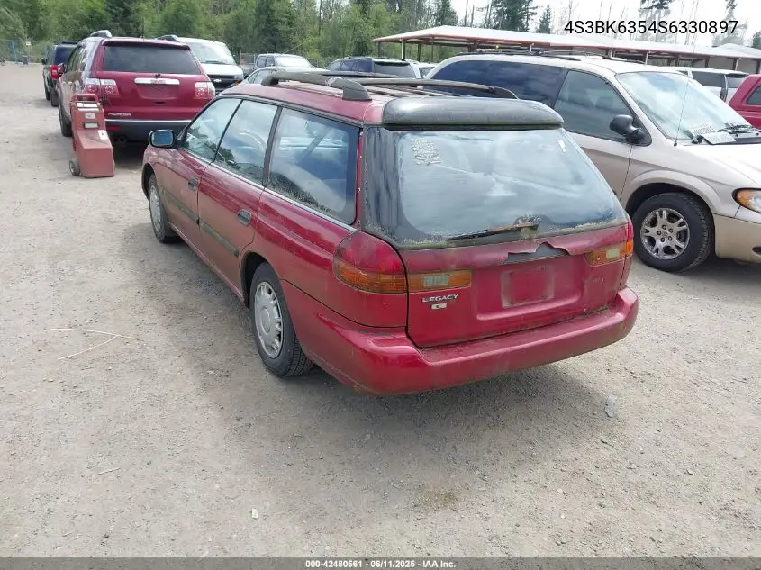 1995 Subaru Legacy L/Outback VIN: 4S3BK6354S6330897 Lot: 42480561