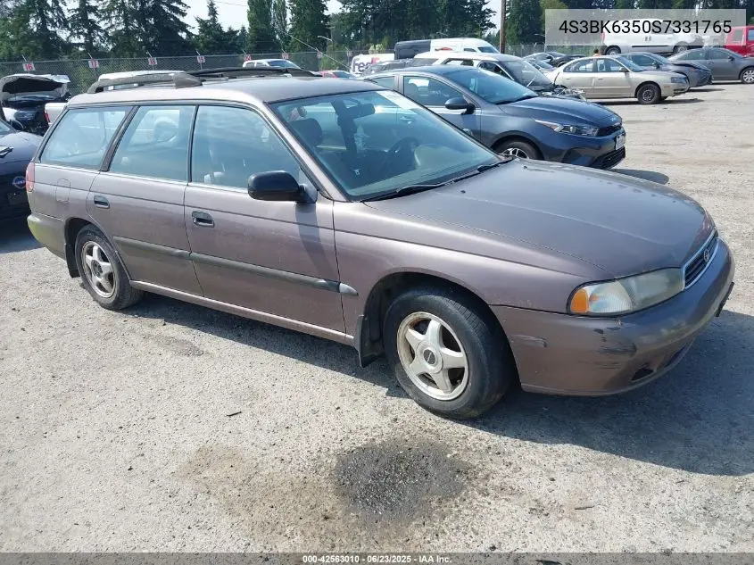 1995 Subaru Legacy L/Outback VIN: 4S3BK6350S7331765 Lot: 42563010