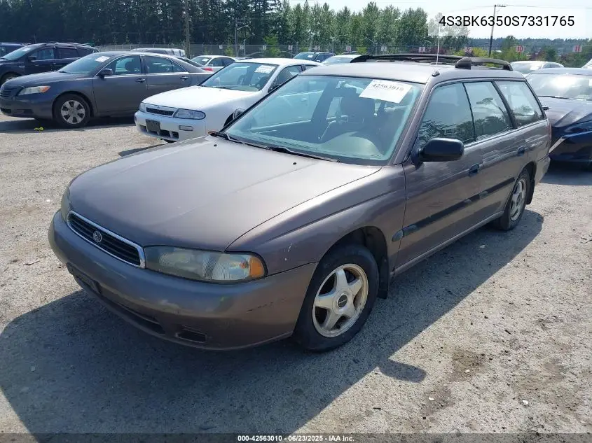 1995 Subaru Legacy L/Outback VIN: 4S3BK6350S7331765 Lot: 42563010