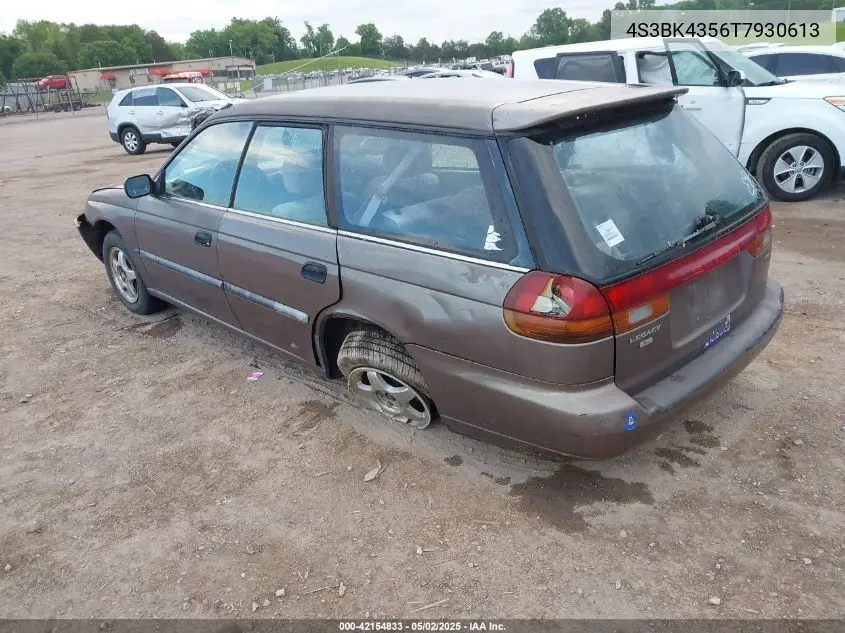 1996 Subaru Legacy L VIN: 4S3BK4356T7930613 Lot: 42154833