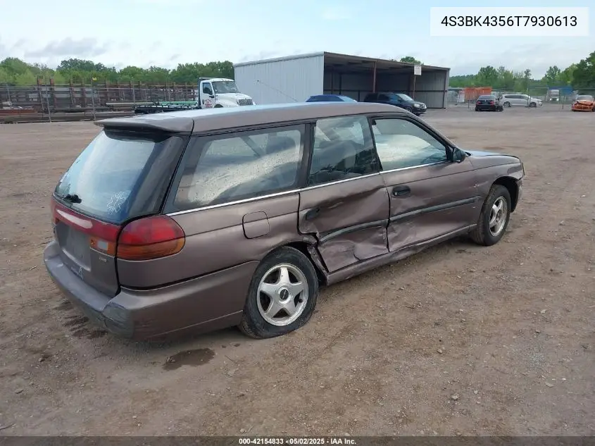 1996 Subaru Legacy L VIN: 4S3BK4356T7930613 Lot: 42154833