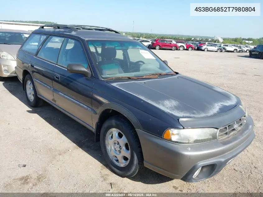 1996 Subaru Legacy Outback VIN: 4S3BG6852T7980804 Lot: 42223451