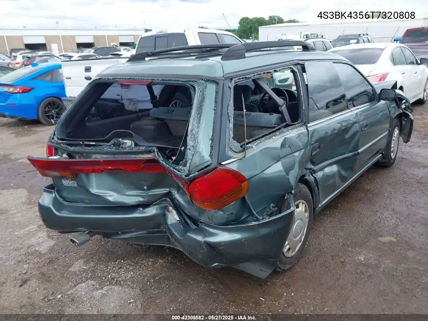 1996 Subaru Legacy L VIN: 4S3BK4356T7320808 Lot: 42308582