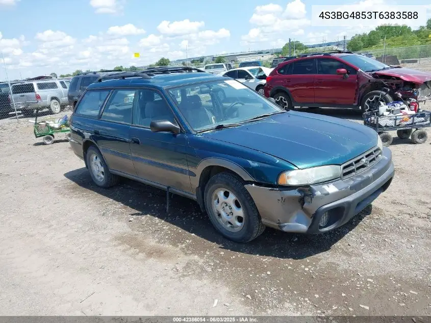 1996 Subaru Legacy Outback VIN: 4S3BG4853T6383588 Lot: 42386054