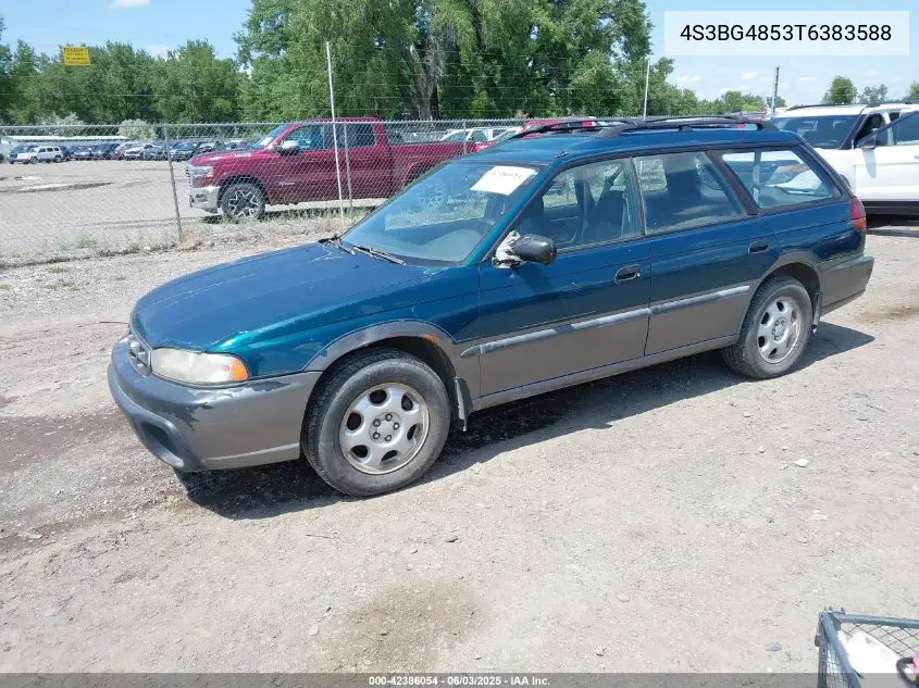 1996 Subaru Legacy Outback VIN: 4S3BG4853T6383588 Lot: 42386054