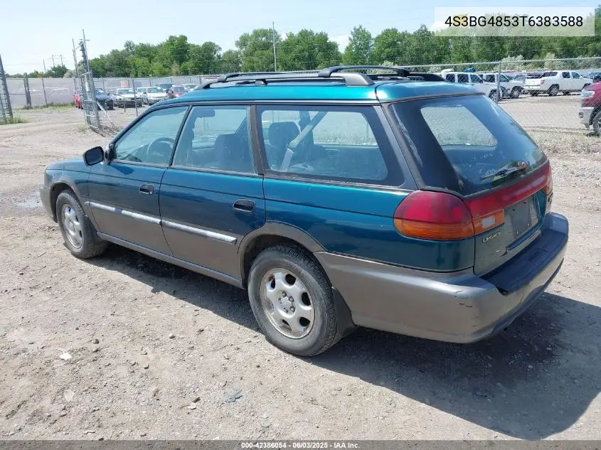 1996 Subaru Legacy Outback VIN: 4S3BG4853T6383588 Lot: 42386054