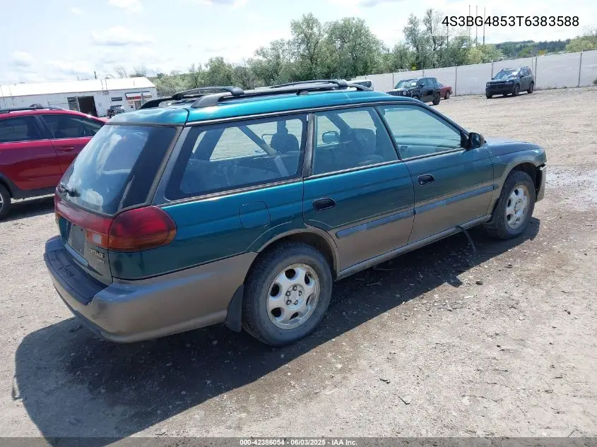 1996 Subaru Legacy Outback VIN: 4S3BG4853T6383588 Lot: 42386054