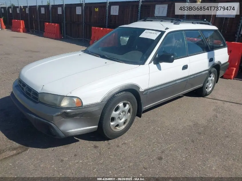 1996 Subaru Legacy Outback VIN: 4S3BG6854T7379474 Lot: 42546931