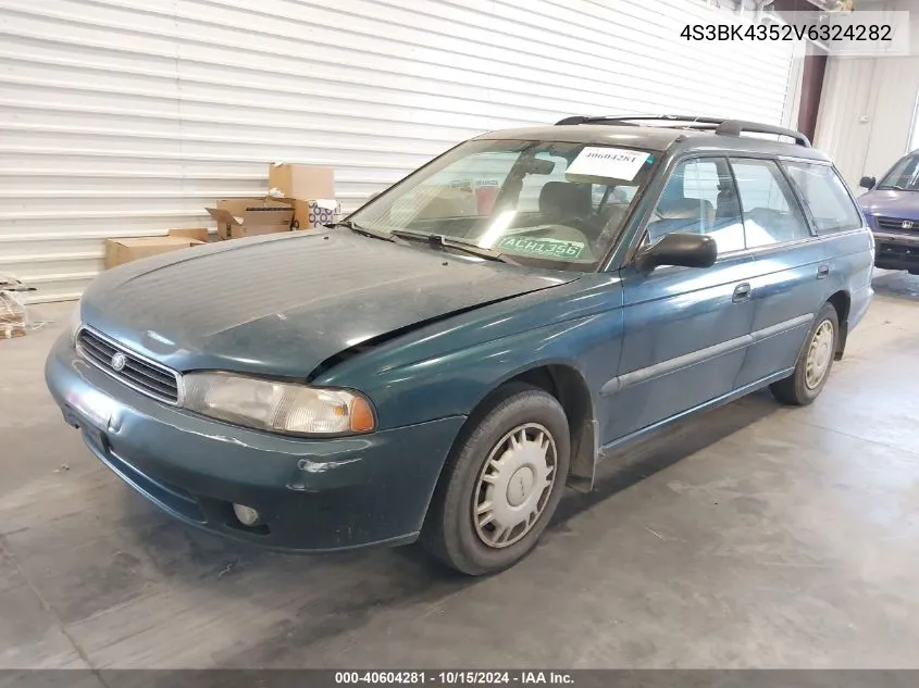 1997 Subaru Legacy L/Postal Right-Hand Drive VIN: 4S3BK4352V6324282 Lot: 40604281