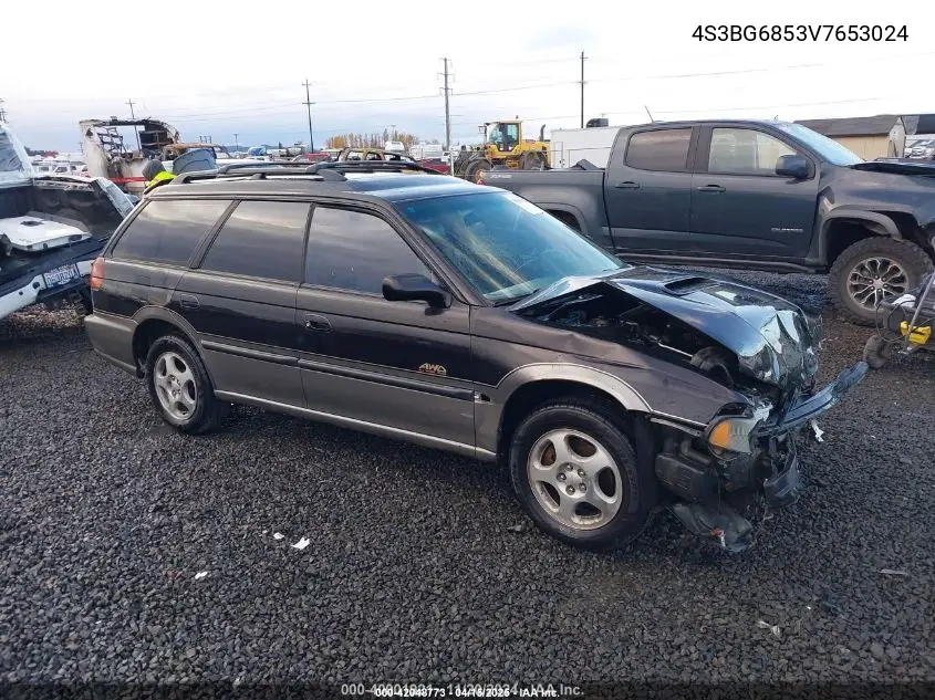 1997 Subaru Legacy Outback/Outback Limited VIN: 4S3BG6853V7653024 Lot: 42048773