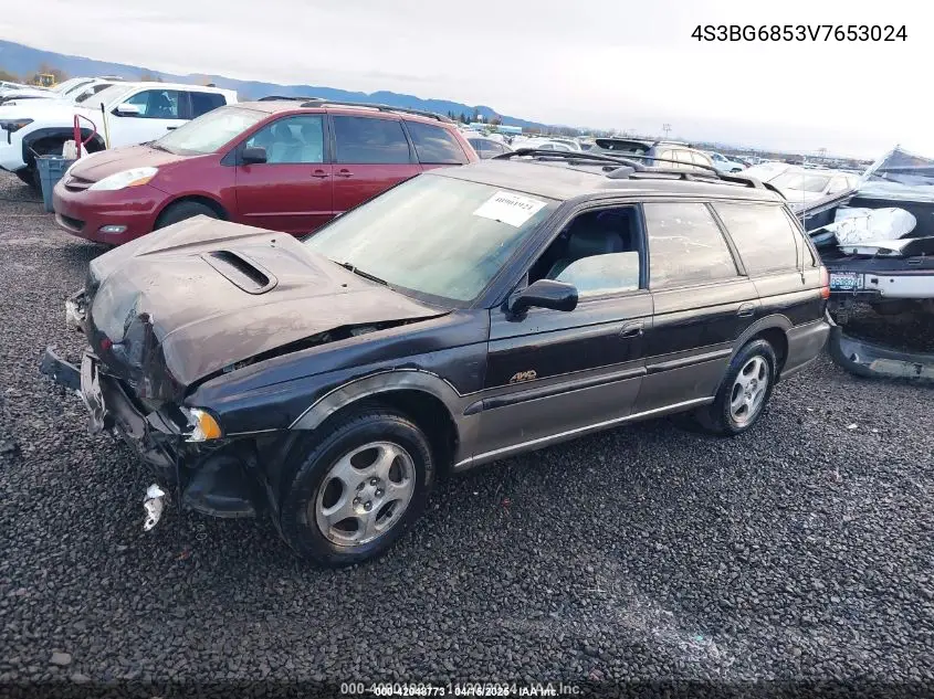 1997 Subaru Legacy Outback/Outback Limited VIN: 4S3BG6853V7653024 Lot: 42048773