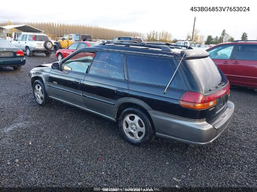1997 Subaru Legacy Outback/Outback Limited VIN: 4S3BG6853V7653024 Lot: 42048773