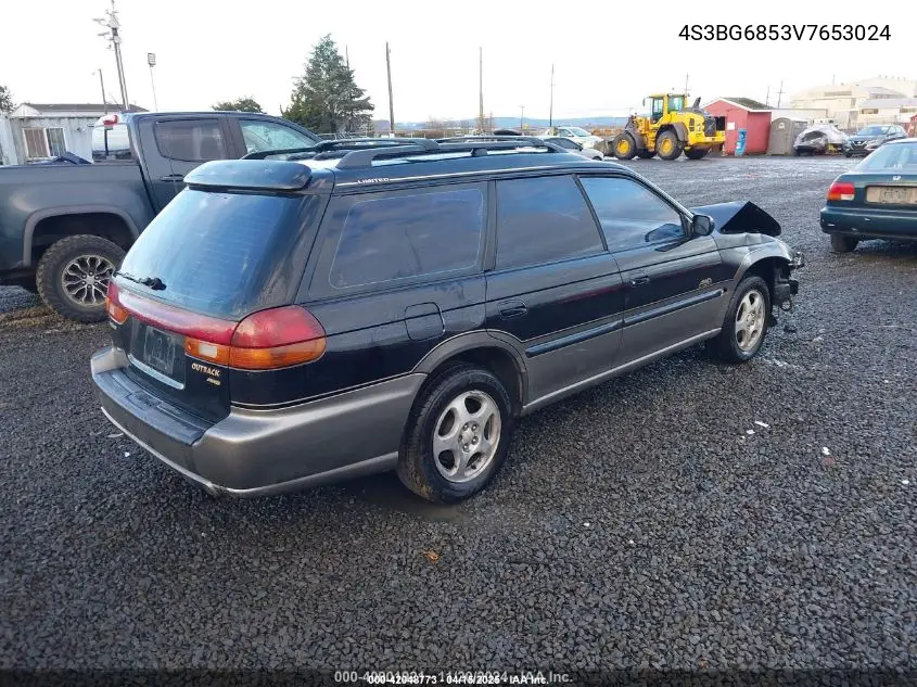 1997 Subaru Legacy Outback/Outback Limited VIN: 4S3BG6853V7653024 Lot: 42048773