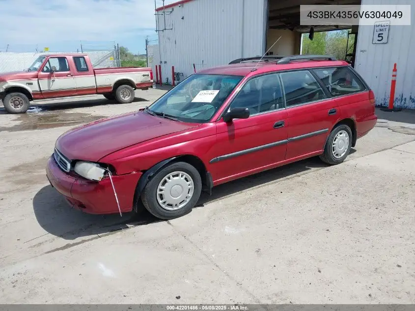1997 Subaru Legacy L/Postal Right-Hand Drive VIN: 4S3BK4356V6304049 Lot: 42201486