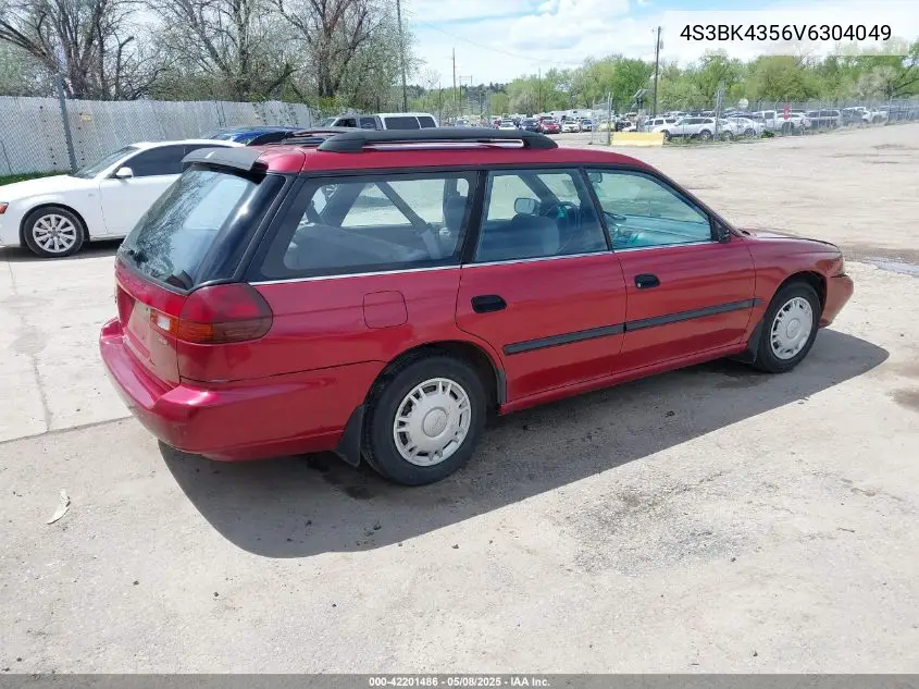 1997 Subaru Legacy L/Postal Right-Hand Drive VIN: 4S3BK4356V6304049 Lot: 42201486