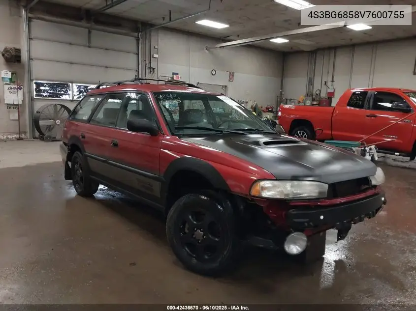 1997 Subaru Legacy Outback/Outback Limited VIN: 4S3BG6858V7600755 Lot: 42436670