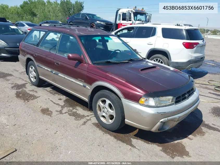 1999 Subaru Legacy 30Th Ann. Outback Ltd./Outback VIN: 4S3BG6853X6601756 Lot: 42741509