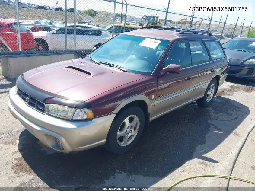 1999 Subaru Legacy 30Th Ann. Outback Ltd./Outback VIN: 4S3BG6853X6601756 Lot: 42741509