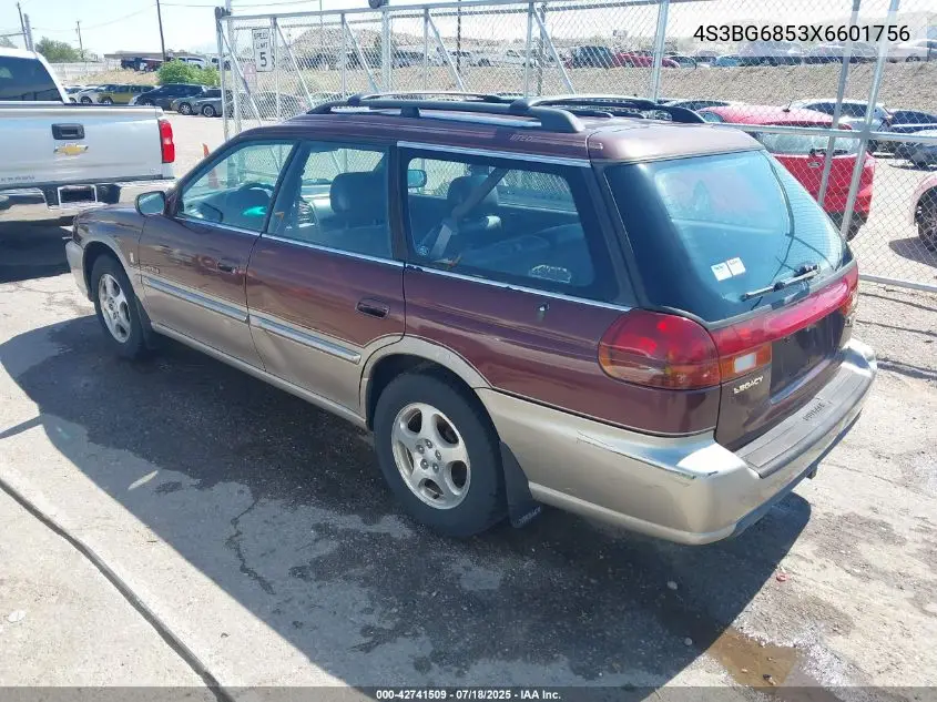 1999 Subaru Legacy 30Th Ann. Outback Ltd./Outback VIN: 4S3BG6853X6601756 Lot: 42741509