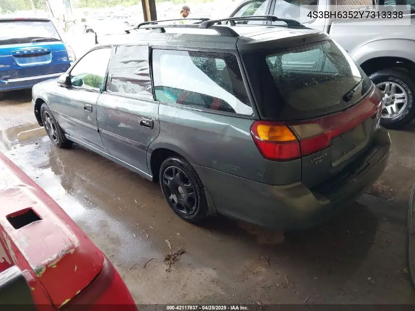 2000 Subaru Legacy L VIN: 4S3BH6352Y7313338 Lot: 42117837