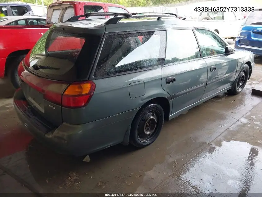 2000 Subaru Legacy L VIN: 4S3BH6352Y7313338 Lot: 42117837
