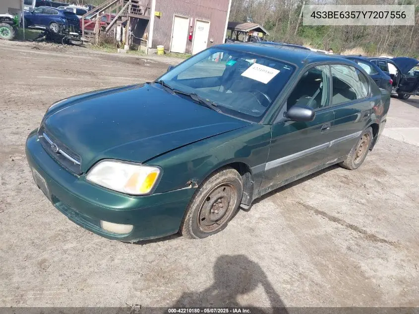2000 Subaru Legacy L VIN: 4S3BE6357Y7207556 Lot: 42210180