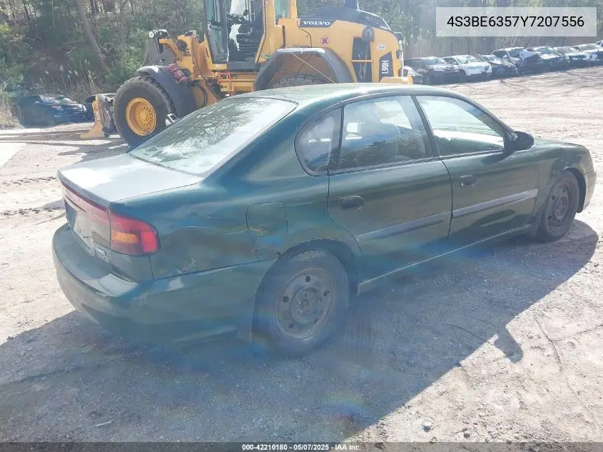 2000 Subaru Legacy L VIN: 4S3BE6357Y7207556 Lot: 42210180