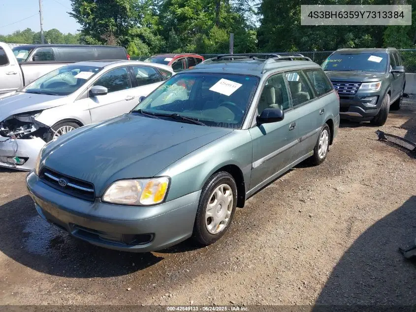 2000 Subaru Legacy L VIN: 4S3BH6359Y7313384 Lot: 42549133