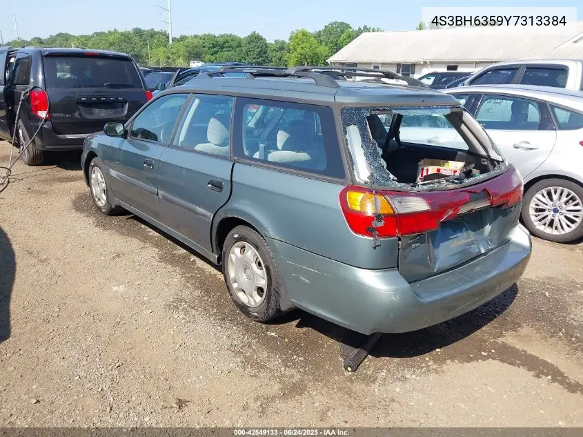 2000 Subaru Legacy L VIN: 4S3BH6359Y7313384 Lot: 42549133