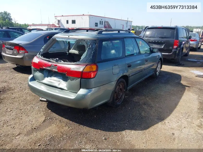 2000 Subaru Legacy L VIN: 4S3BH6359Y7313384 Lot: 42549133