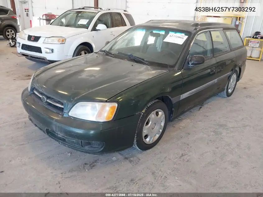 2000 Subaru Legacy Brighton VIN: 4S3BH6257Y7303292 Lot: 42772066