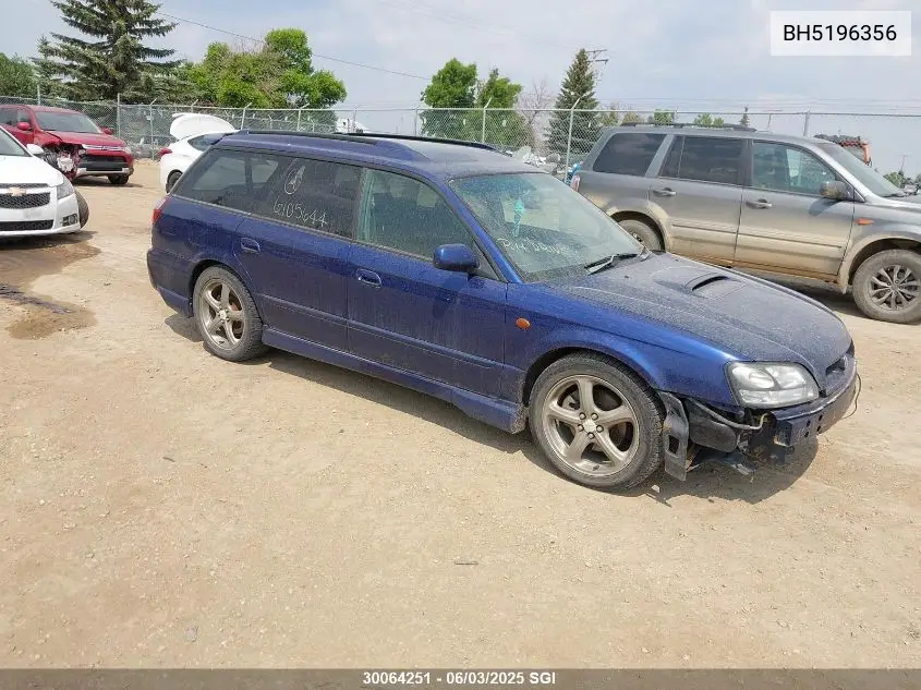 2001 Subaru Legacy Wagon VIN: BH5196356 Lot: 30064251