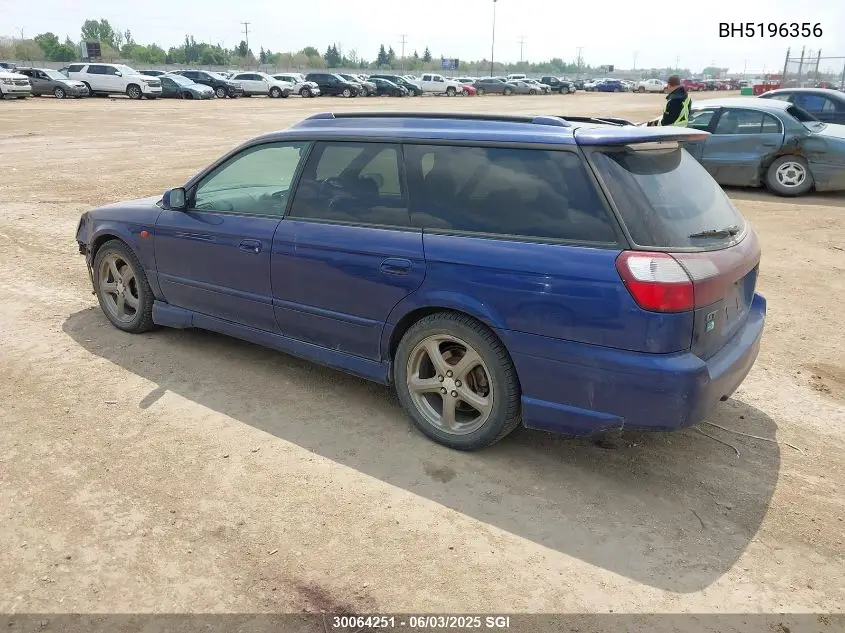 2001 Subaru Legacy Wagon VIN: BH5196356 Lot: 30064251