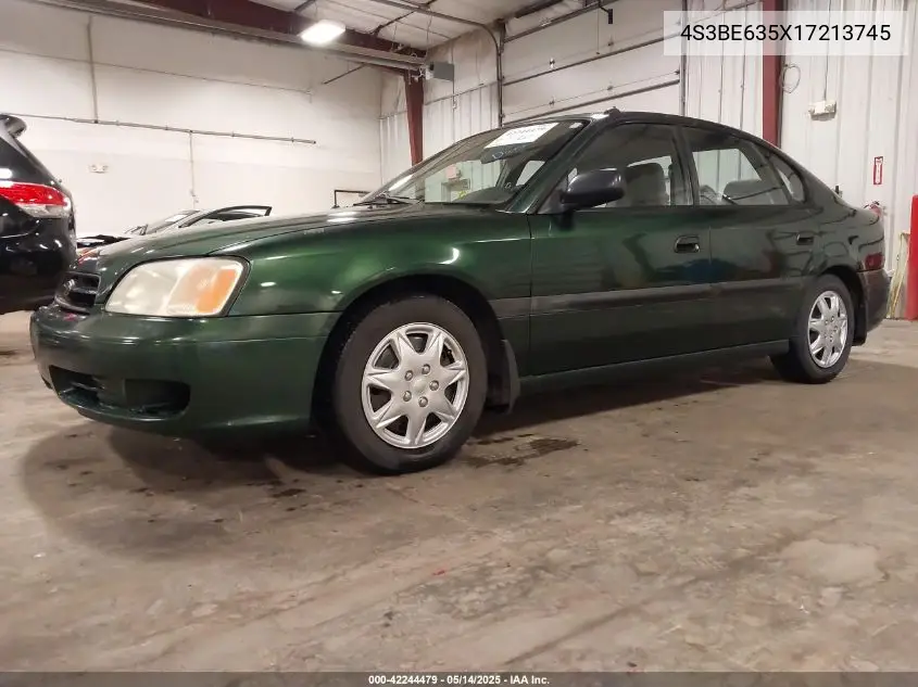 2001 Subaru Legacy L VIN: 4S3BE635X17213745 Lot: 42244479