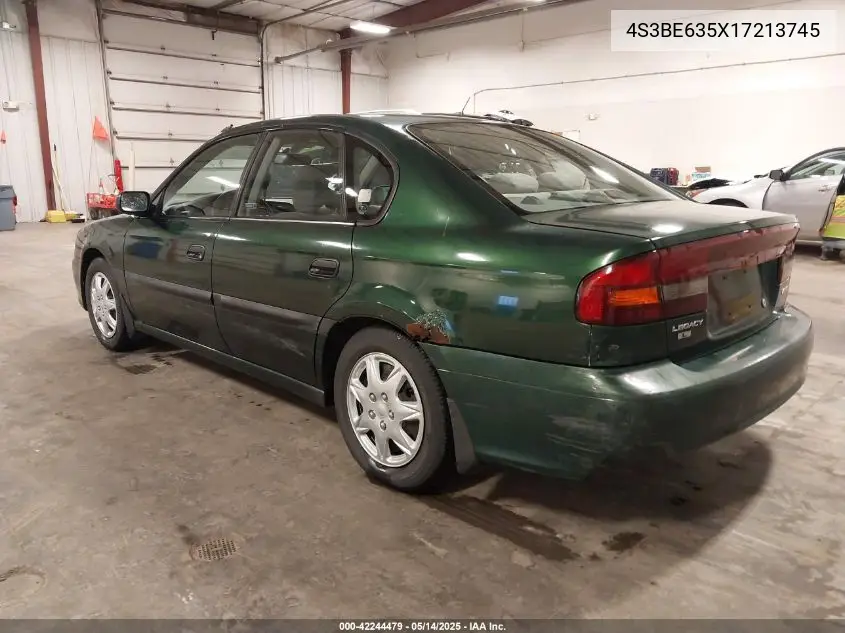 2001 Subaru Legacy L VIN: 4S3BE635X17213745 Lot: 42244479
