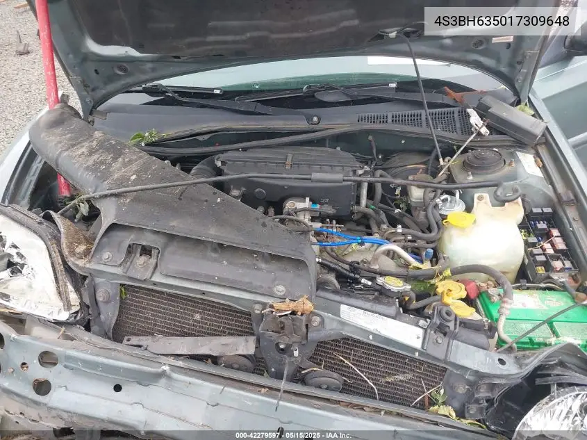 2001 Subaru Legacy L VIN: 4S3BH635017309648 Lot: 42279597