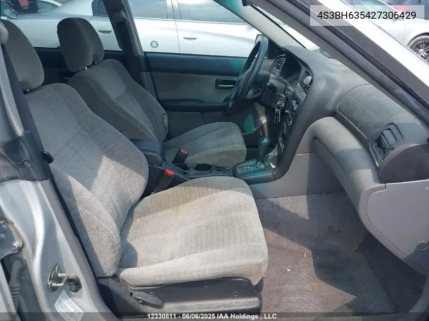 2002 Subaru Legacy L VIN: 4S3BH635427306429 Lot: 12330811