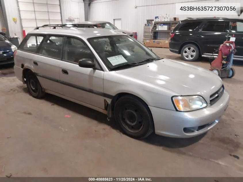 2002 Subaru Legacy L VIN: 4S3BH635727307056 Lot: 40885623