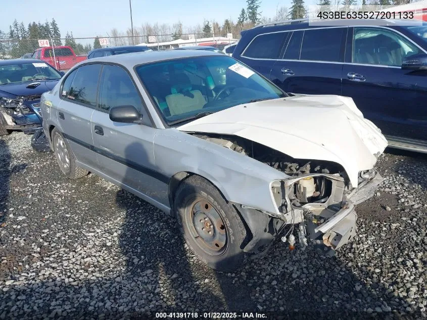 2002 Subaru Legacy L VIN: 4S3BE635527201133 Lot: 41391718