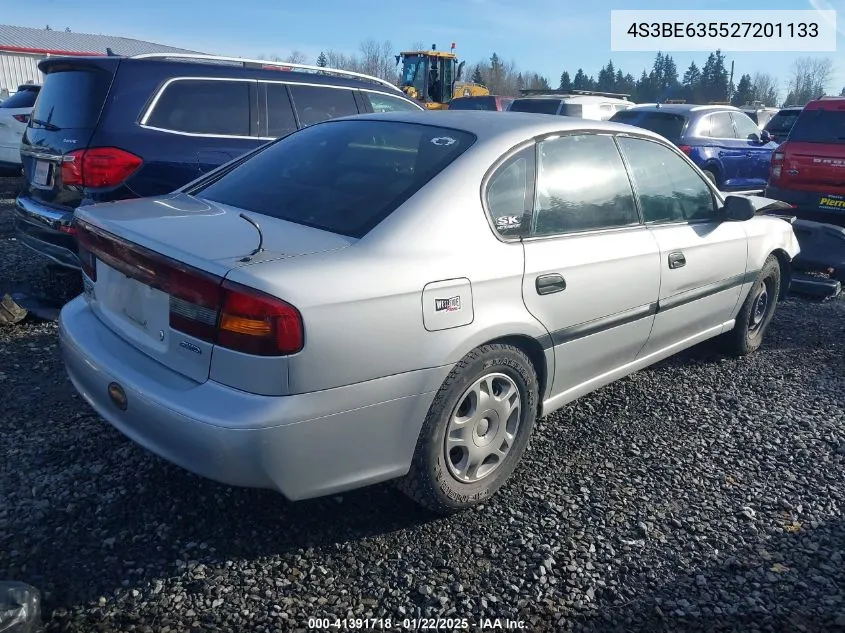 2002 Subaru Legacy L VIN: 4S3BE635527201133 Lot: 41391718