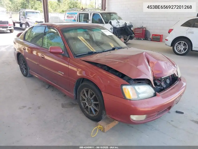 2002 Subaru Legacy Gt Limited VIN: 4S3BE656927201268 Lot: 42450811