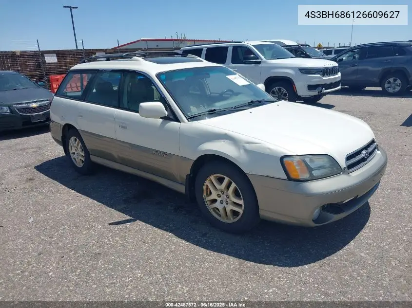2002 Subaru Outback Limited VIN: 4S3BH686126609627 Lot: 42487572