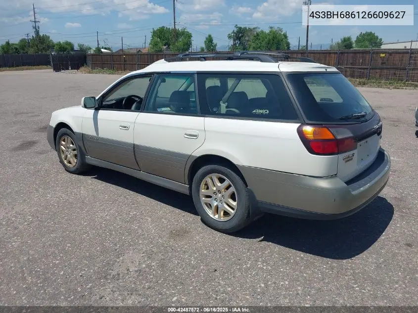2002 Subaru Outback Limited VIN: 4S3BH686126609627 Lot: 42487572
