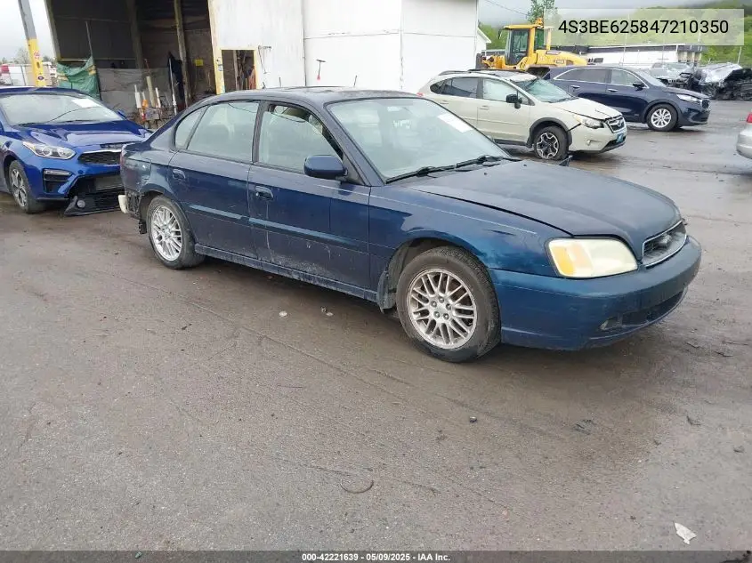 2004 Subaru Legacy L Special VIN: 4S3BE625847210350 Lot: 42221639