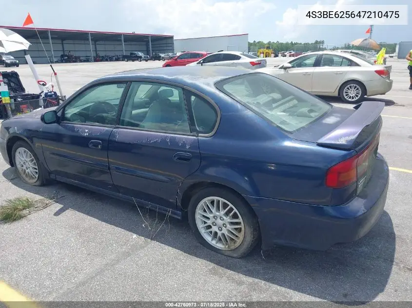 2004 Subaru Legacy L/L W/35Th Anniversary Edition VIN: 4S3BE625647210475 Lot: 42760973