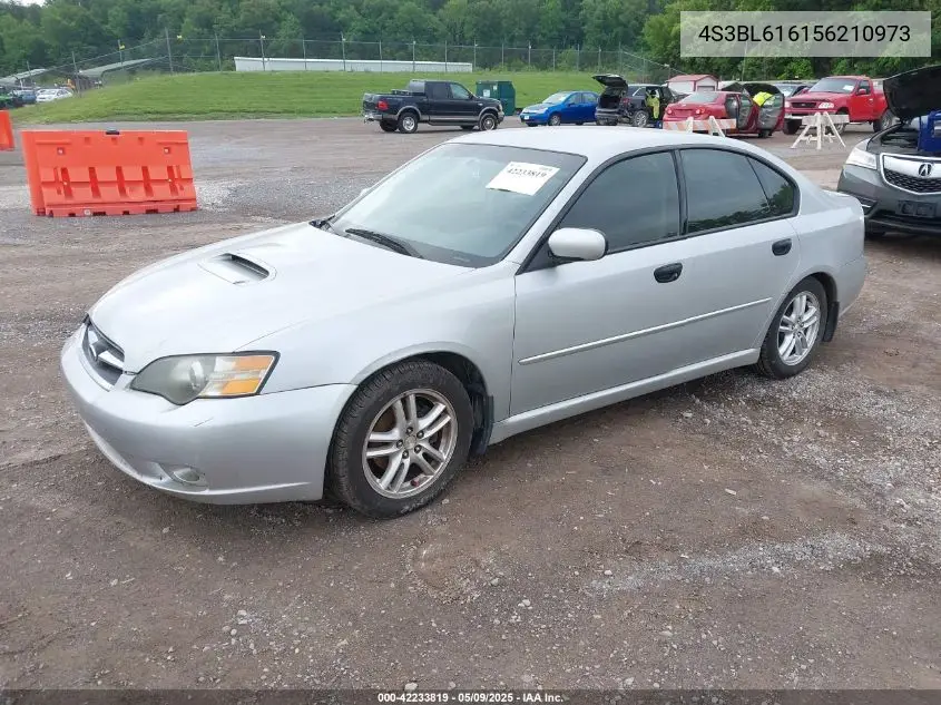2005 Subaru Legacy 2.5I VIN: 4S3BL616156210973 Lot: 42233819