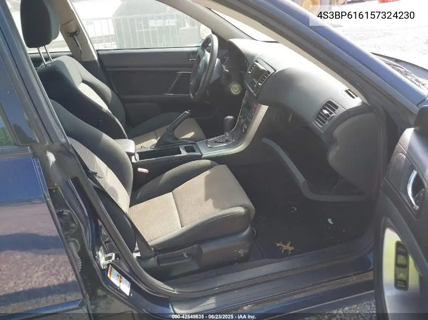 2005 Subaru Legacy 2.5I VIN: 4S3BP616157324230 Lot: 42548635