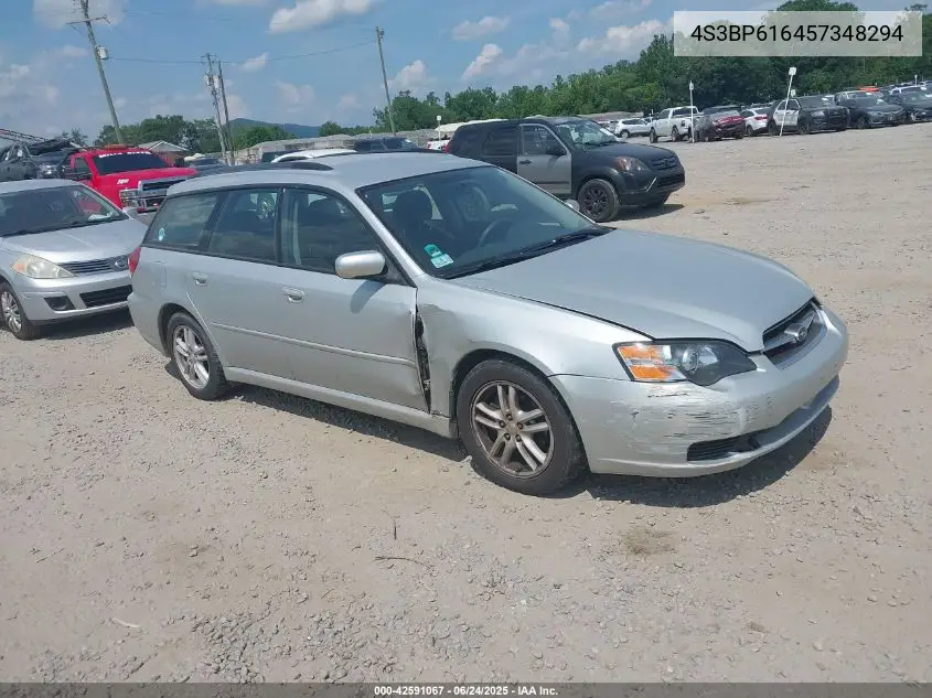 2005 Subaru Legacy 2.5I VIN: 4S3BP616457348294 Lot: 42591067